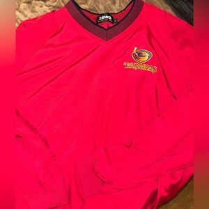 Atlanta Thrashers Retro Golf Windbreaker Pullover
